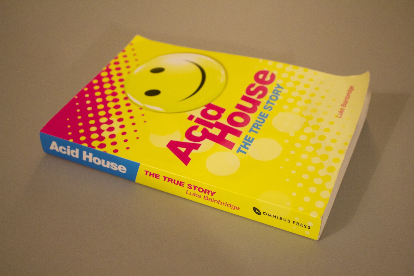 Acid House, The True Story, Luke Bainbridge, Omnibus Press, Review, Test Pressing