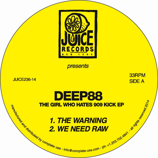 Test Pressing, Review, Dr Rob, Deep88, Berlin, Italy, 12Records, Juice Records, The Girl Who Hates 909