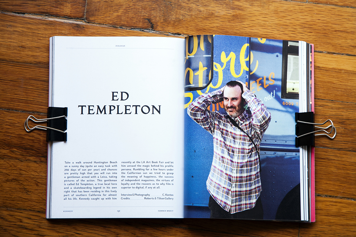 Kennedy Magazine, Ed Templeton, Thomas Bullock, Photography, Editorial, Design, David McFarline