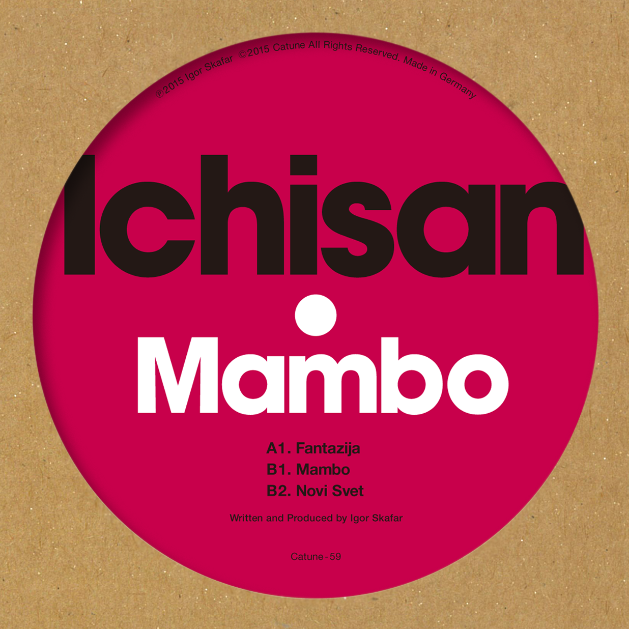 Ichisan, Catune Records, Mambo EP, Test Pressing, Review