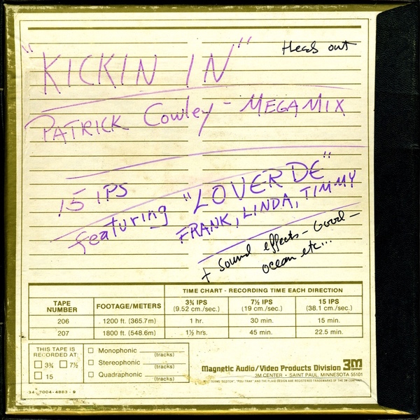 Test Pressing, Dr Rob, San Francisco, Patrick Cowley, Kickin` In, Honey Soundsystem, Dark Entries