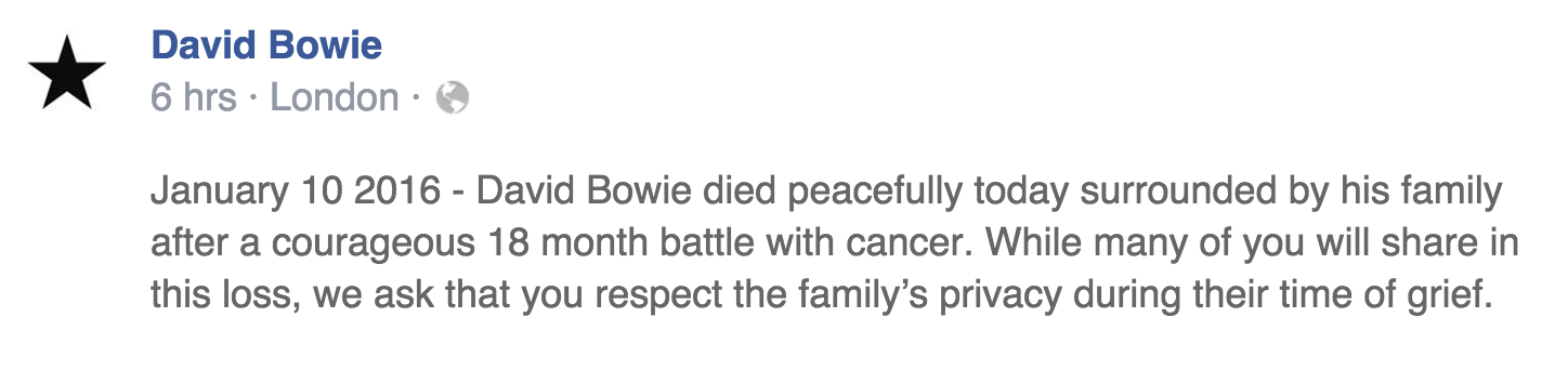 David Bowie, Tribute, Test Pressing. Journalists, DJs, Bands, Fans