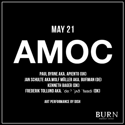 Amoc, Kenneth Bager, Wolf Muller, Apiento, Copenhagen