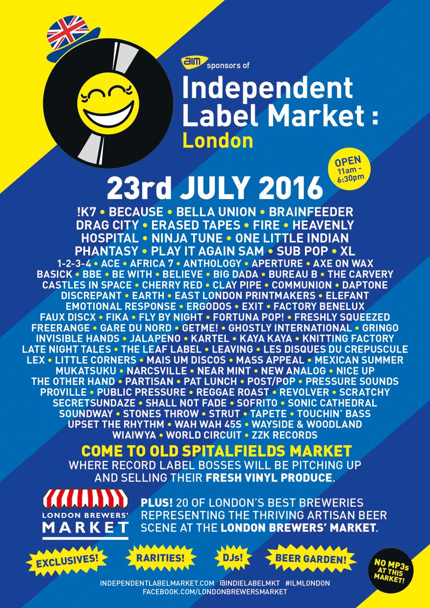 Independent Label Market, 23/07/16