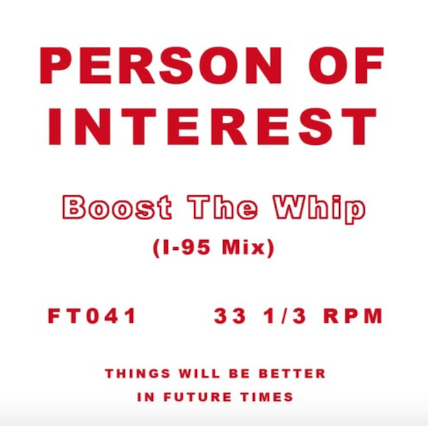 Test Pressing, Dr Rob, Future Times, Person Of Interest, Boost The Whip