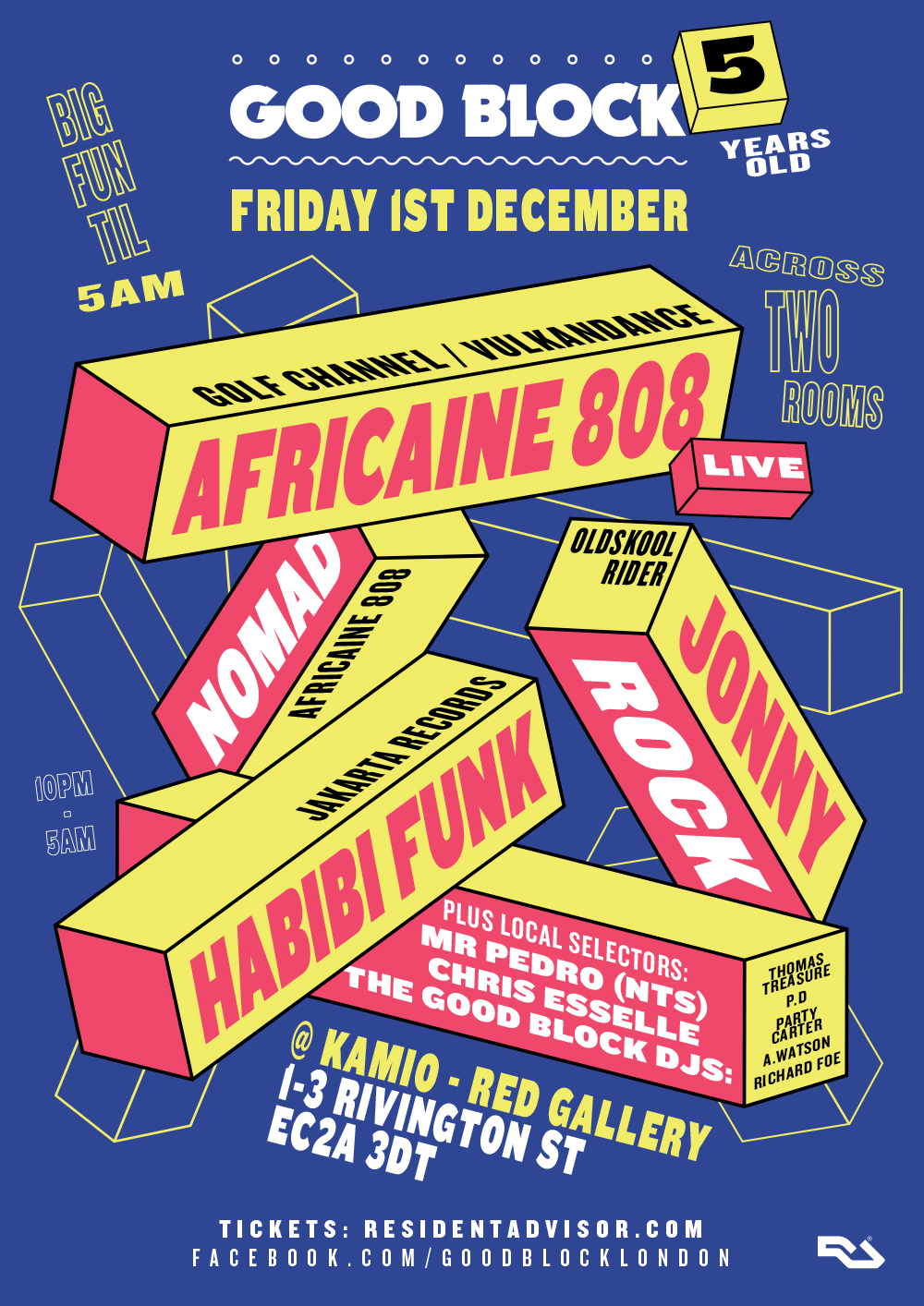 Good Block, Jonny Rock, Africaine 808, Habibi Funk