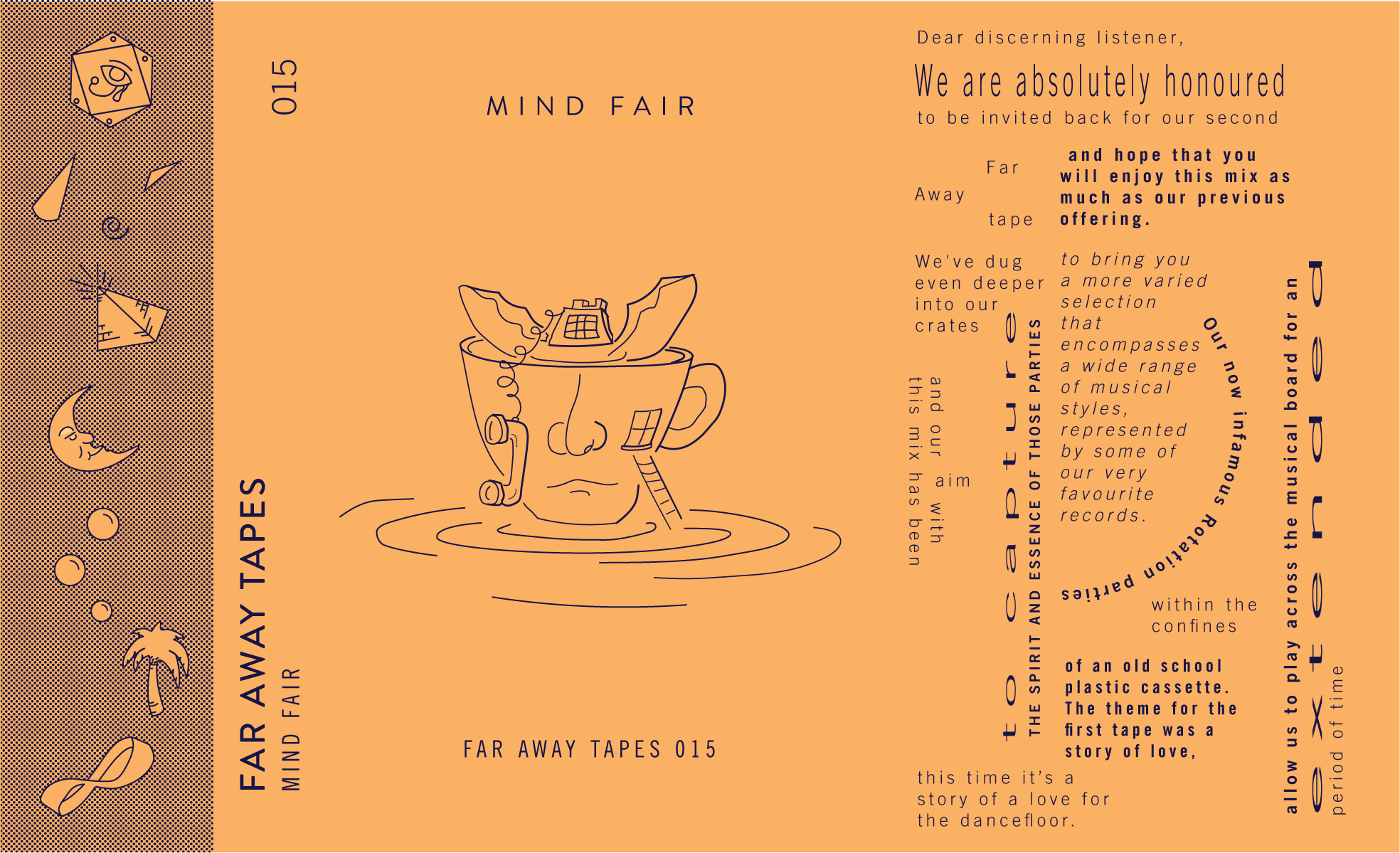 Mind Fair, Shan, Far Away Tapes, Mix, Cooper Saver, LA, TDK