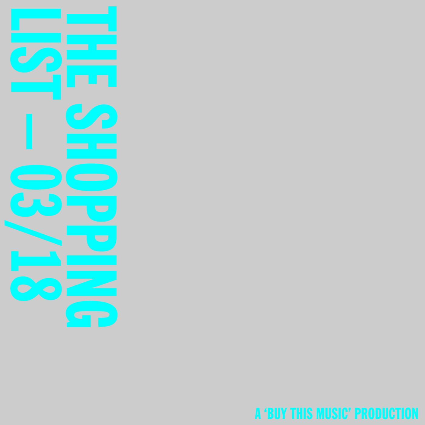 Sth Notional, Woo & Eddie Ruscha, Animals Dancing, Talking Drums, Waffles, Future Boogie, Man Power, Ruf Dug, Tommy Mandel, Joe Hisaishi, Test Pressing, The Shopping List, March